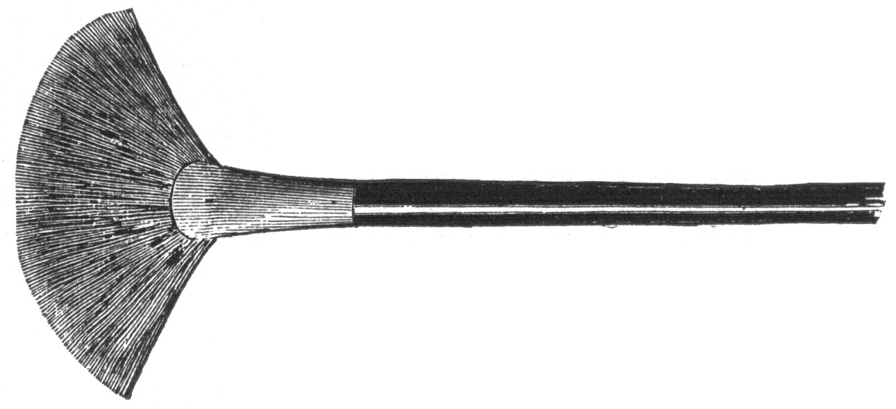 Brushes.&mdash;Fan