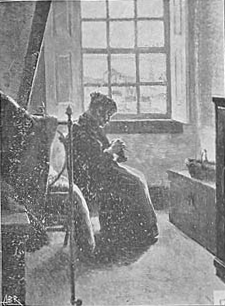 S&oacute; no mundo―Quadro de Arthur Loureiro