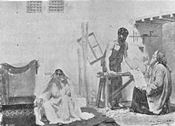 S. Jo&atilde;o lendo as prophecias―Alberto Ayres de Gouveia