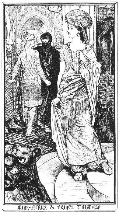 The Prince looks over at the Princess