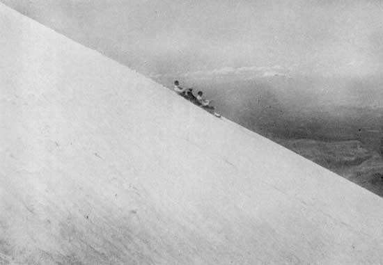 Coasting on Mount Hood
