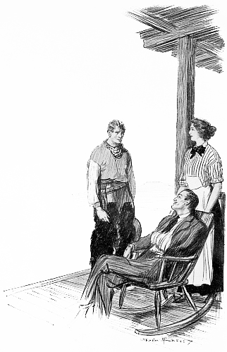 “‘Why did you wish to murder me?’” (Page 189.)
Frontispiece