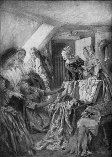 "She threw the fairy tissue about Pearl's head, smiling as
she considered the effect"