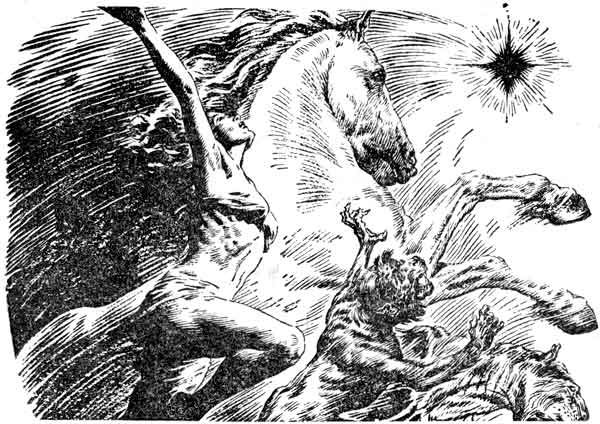 The cryptic verse had become a visual symbol in Bram's
mind.