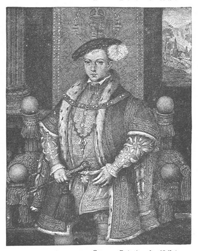 EDWARD THE SIXTH.&mdash;From a Painting by Holbein.