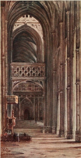 CANTERBURY

INTERIOR OF THE NAVE