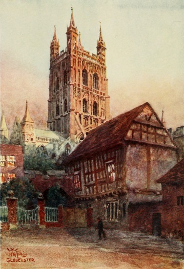 GLOUCESTER

THE CATHEDRAL AND OLD PARLIAMENT HOUSE