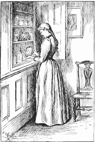 Hildegarde and the China Pots.&mdash;Frontispiece.