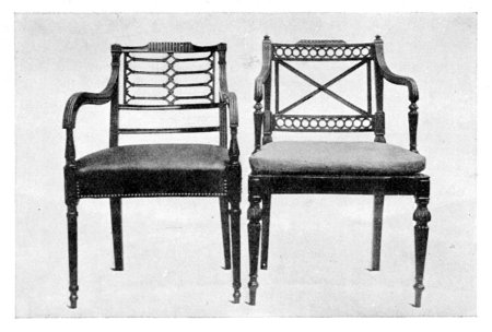 SHERATON ARMCHAIR.
ADAM ARMCHAIR.