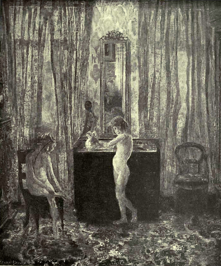Enfants &agrave; la toilette&mdash;1886.