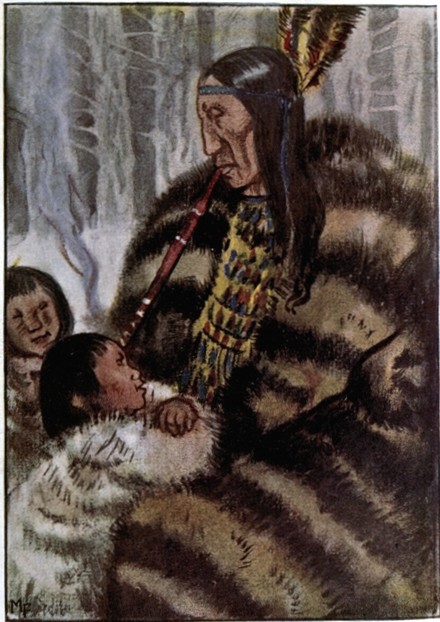 AND THE CHILDREN ALL CAME TO HIM EACH ASKING FOR A
BOON