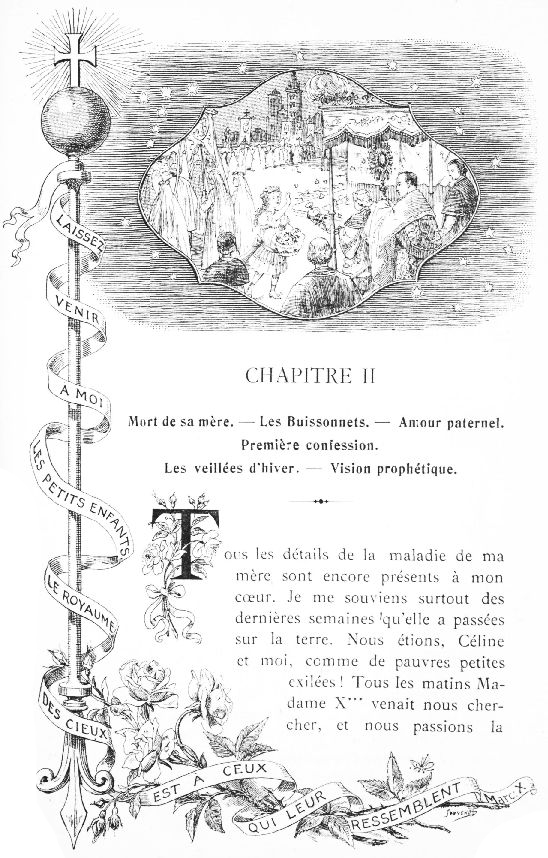 LAISSEZ VENIR A MOI LES PETITS ENFANTS. LE ROYAUME DES
CIEUX EST A CEUX QUI LEUR RESSEMBLENT Marc X