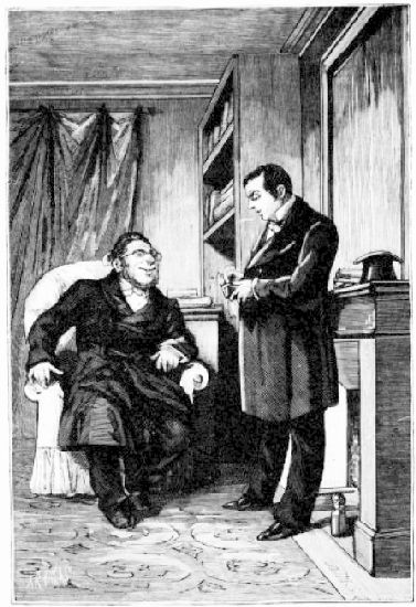 Le docteur tira son porte-monnaie et compta, en riant,
317 francs.