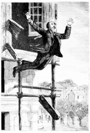 Andr� fut lanc� dans l'espace.