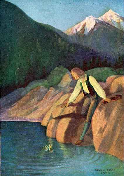 "The pike rose to the surface with the golden keys
in his mouth."