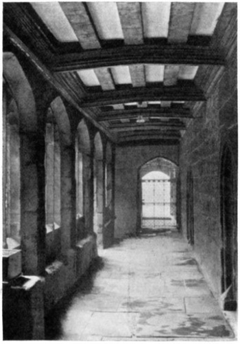 THE CLOISTER&mdash;WEST WALK.