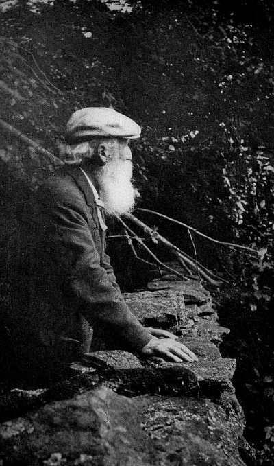 LOOKING ACROSS THE PASTURE WALL IN THE DIRECTION
OF THE NATHAN CHASE FARM