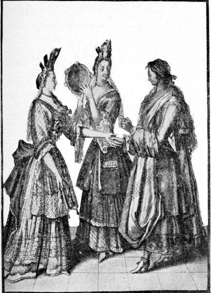 THE FORTUNE-TELLER

after Arnoult