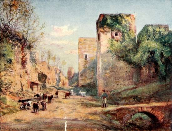 GRANADA&mdash;TOWERS OF THE INFANTAS, ALHAMBRA