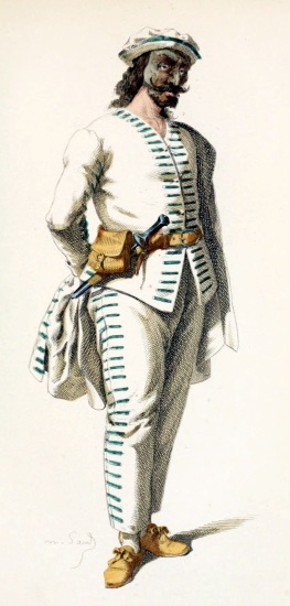 BRIGHELLA (1570)
Illustrating the Italian Commedia dell'Arte, or Impromptu Comedy