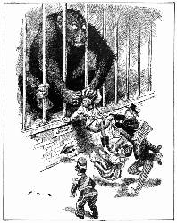 [English Cartoon]
Russia's Fate
&mdash;From The Passing Show, London.
If he would go fooling around with him what could they do?