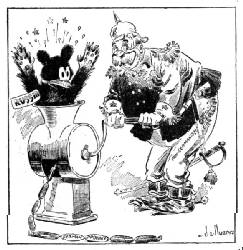 [American Cartoons]
The Wurst Is Yet to Come
&mdash;San Francisco Call-Post.