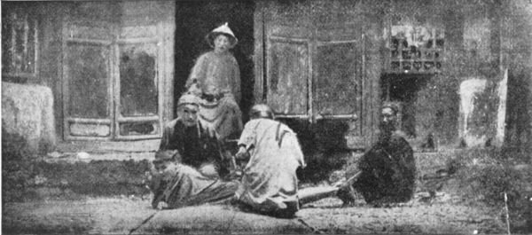 THRASHING A CHINESE THIEF WHO STOLE THE CAMERA WITH
WHICH THESE PHOTOS WERE TAKEN.