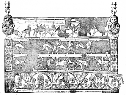 Fig. 294.&mdash;Fragment of the Cista Prænestina.