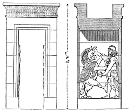 Fig. 86.&mdash;Persian Door-casing.
