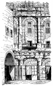 Fig. 281.&mdash;Theatre of Marcellus, Rome.