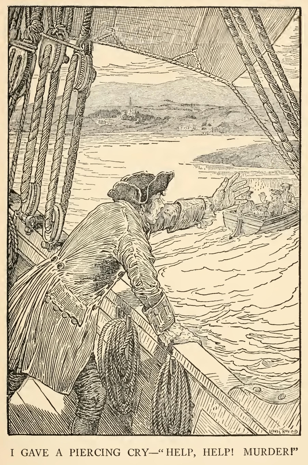 I gave a piercing cry--
Help, Help! Murger!