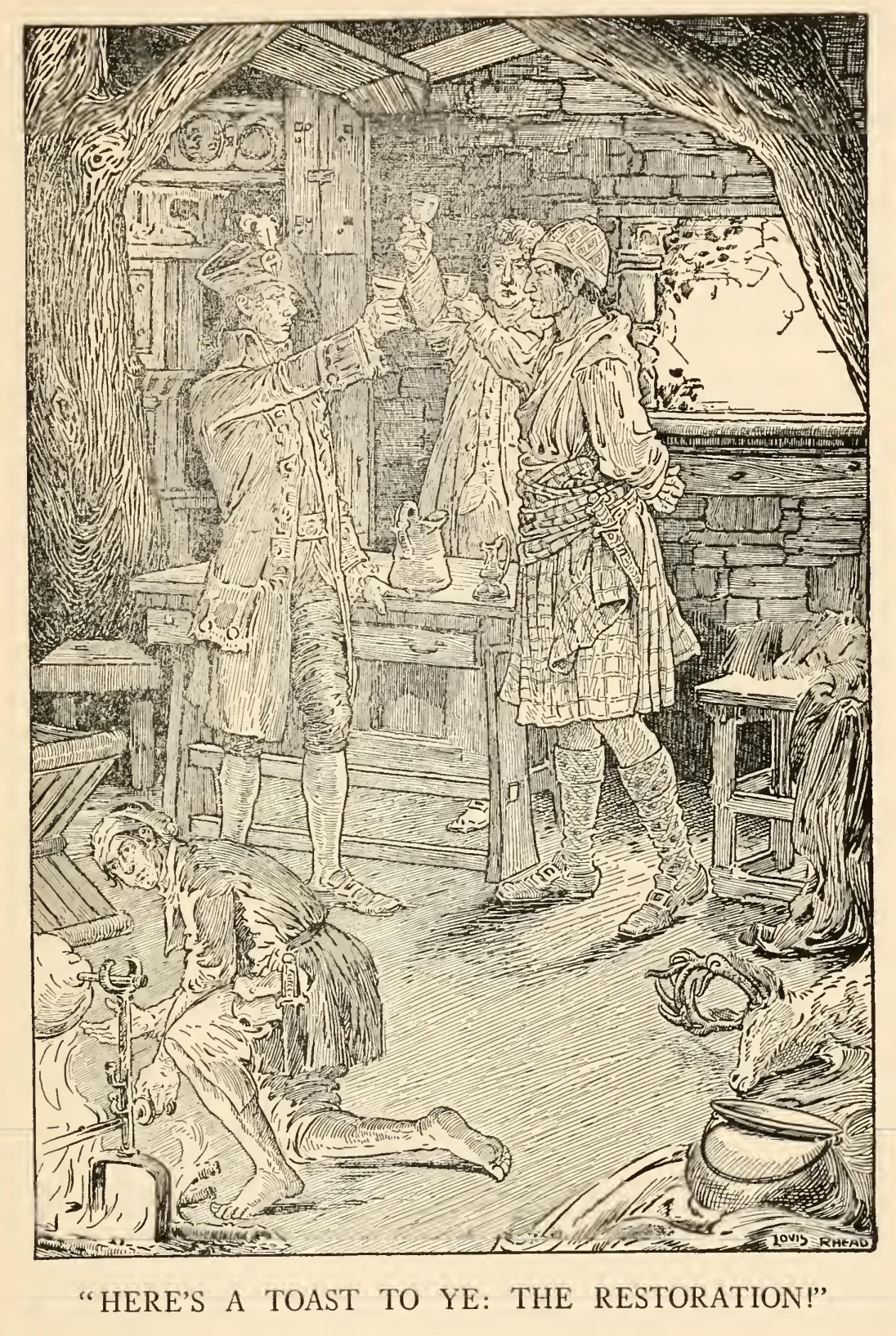 Here's a toast to ye: The
restoration