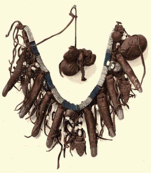 Plate IV.

NECKLACE OF HUMAN FINGERS.
