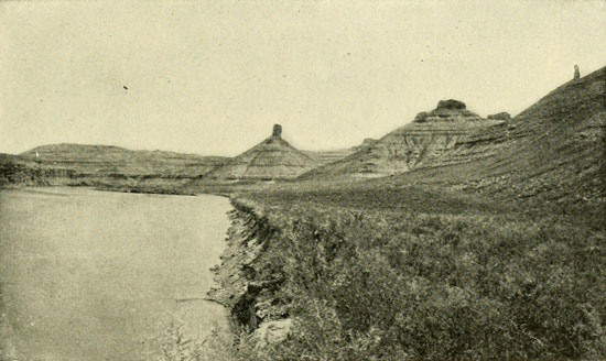 Green River above
Flaming Gorge.