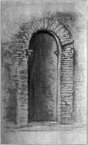 SAXON DOORWAY IN CHANCEL (INTERIOR).