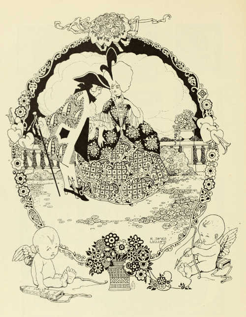 “COÛTE QUE COÛTE” &mdash;DECORATIVE DRAWING BY R. JAMES
WILLIAMS