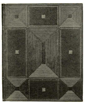 BOOKBINDING IN RED CALF, WITH INLAY AND GOLD TOOLING. BY
PAUL KERSTEN