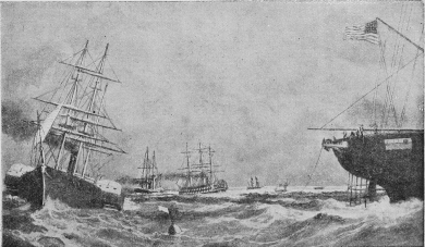 Fig. 25.&mdash;Experimental Maneuvers in the Bay of Biscay.
