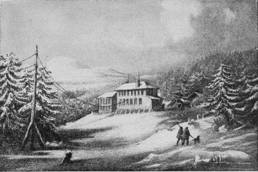 Fig. 30.&mdash;Newfoundland Telegraph Station, 1858.