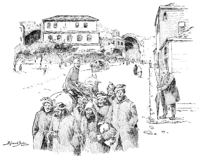 The Gate of Adrianople

Through this gate, Edirné Kapoo, as the Turks call it, the Sultan’s army
marched out to war; through it his soldiery, defeated, sick, wounded,
returned in small parties from the battlefields.