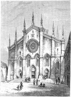 49.&mdash;WEST FRONT, S. PANTALEONE, PAVIA. Page 279.