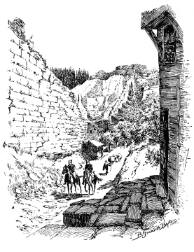 The Valley of the Lycus, from Inside the Walls.

Before the city extended as far as these walls, and ere there was
occasion for them, the Valley of the Lycus was a pleasant place to
see.