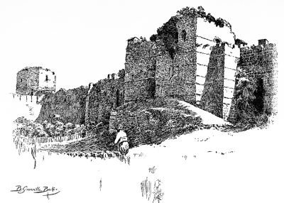 Towers of Isaac Angelus and Anemas.

A gloomy history this strong Tower of Anemas tells us. In strong
contrast stands out that more rugged Tower of Isaac Angelus.