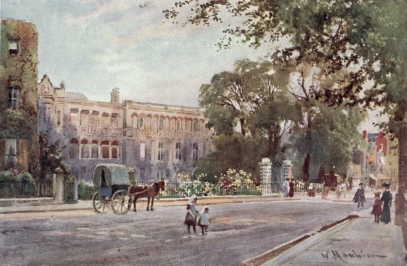 ADDENBROKE’S HOSPITAL IN TRUMPINGTON STREET

This building, as we now see it, was remodelled by Sir M. Digby Wyatt
1864-65.