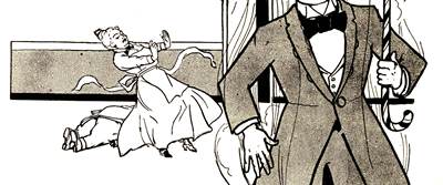 Then the good lady
imitated her husband's
example.