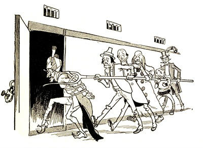  ... lock this
Arab in a strong room of the castle... 