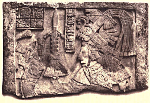 Mench�, fragment of a stone lintel