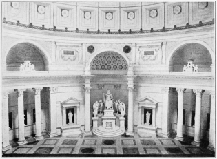 RESTORED MODEL OF PANTHEON, METROPOLITAN MUSEUM OF ART,
NEW YORK.