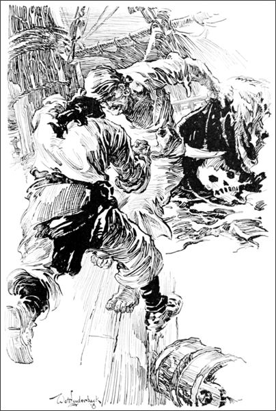 ANTHONY FLUNG AGAINST HIM WITH ALL THE FORCE OF
DESPERATION