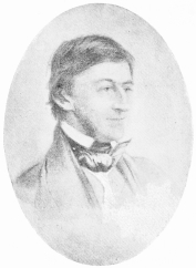 R. W. EMERSON (1858).

FROM A SKETCH BY ROWSE.